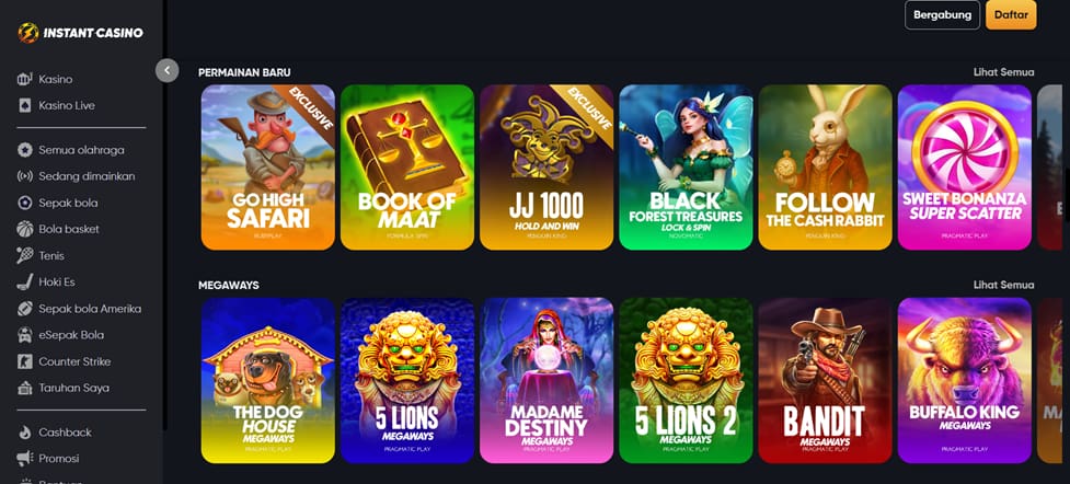 Instant casino